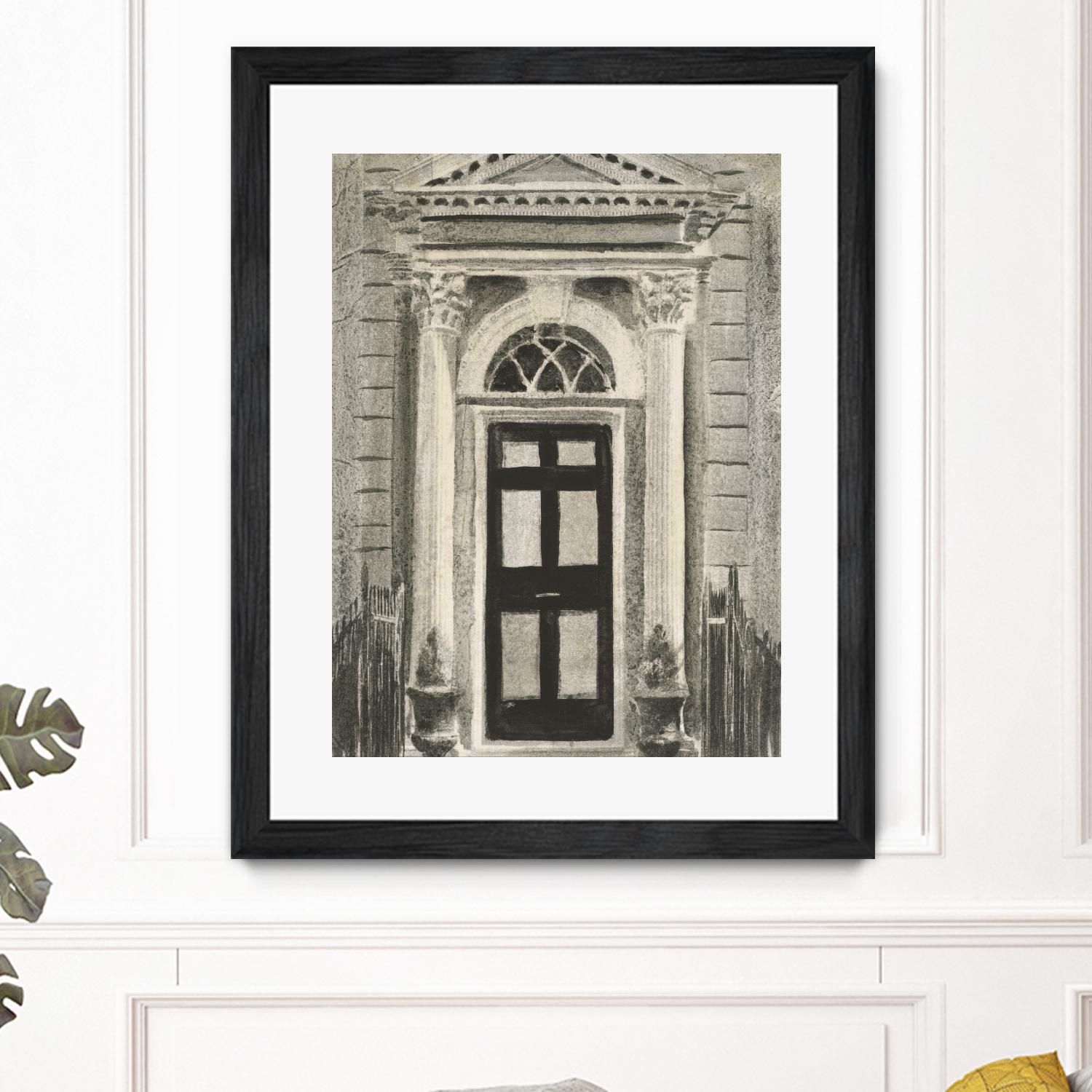 Portal Series #4 by Liz Jardine on GIANT ART - white antiquities, architecture