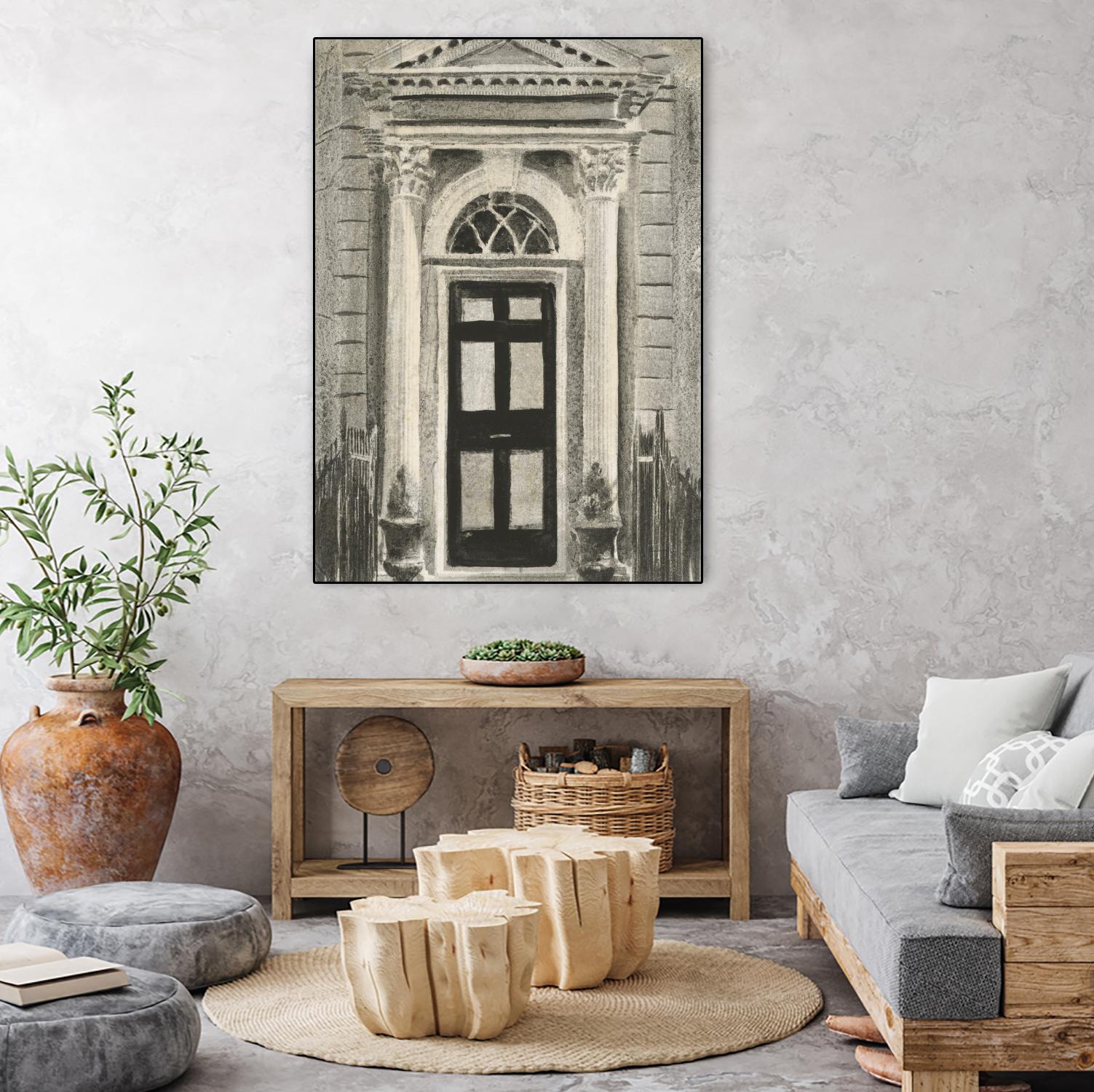 Portal Series #4 by Liz Jardine on GIANT ART - white antiquities, architecture