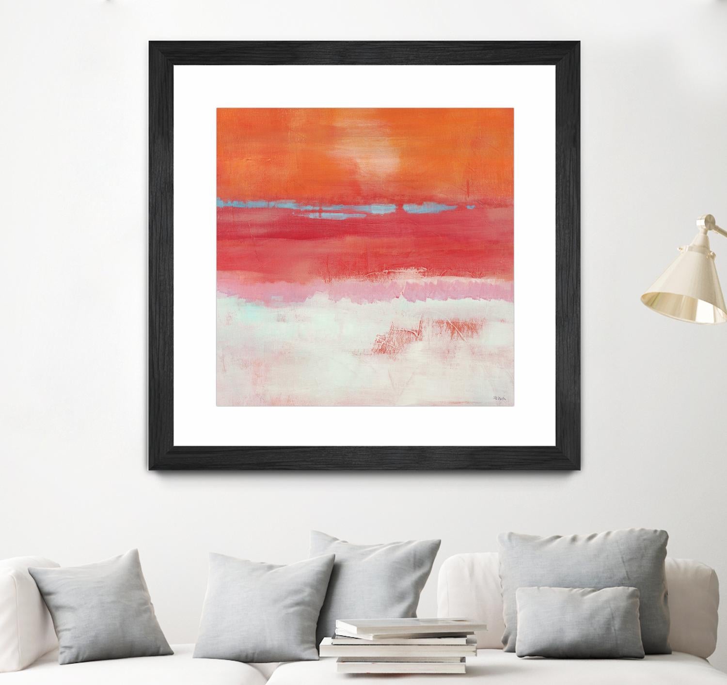 Persimmon Jump I by Jill Martin on GIANT ART - orange abstract