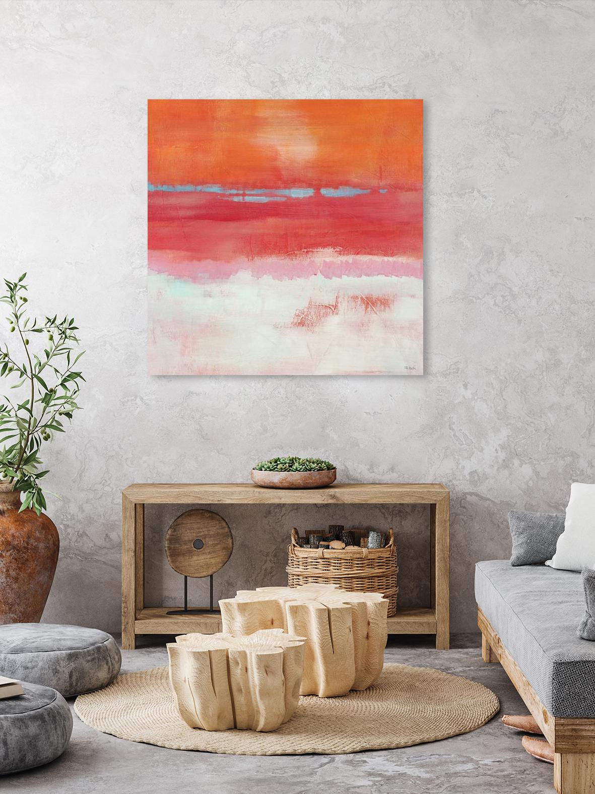 Persimmon Jump I by Jill Martin on GIANT ART - orange abstract