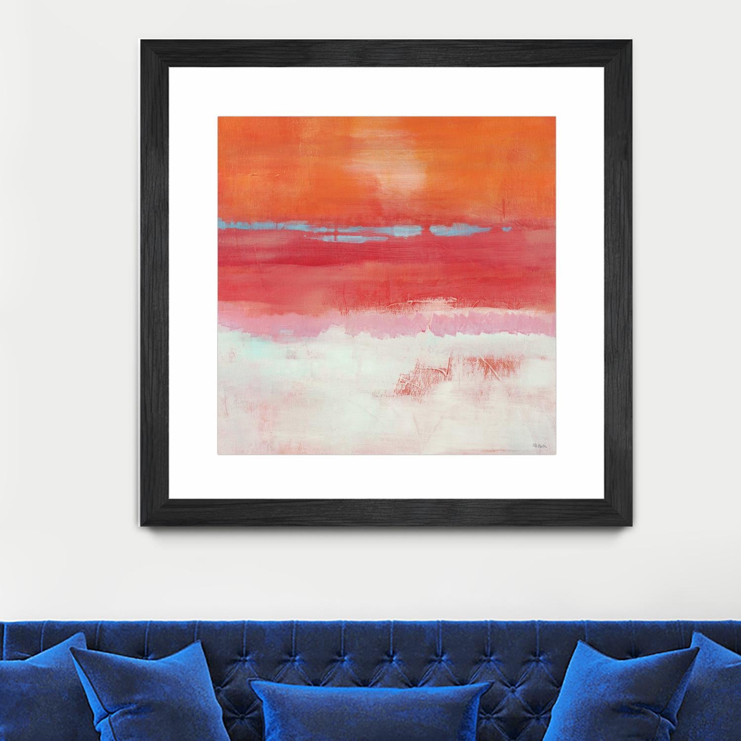 Persimmon Jump I by Jill Martin on GIANT ART - orange abstract