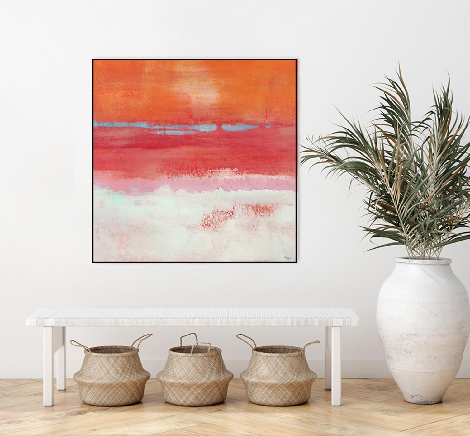 Persimmon Jump I by Jill Martin on GIANT ART - orange abstract