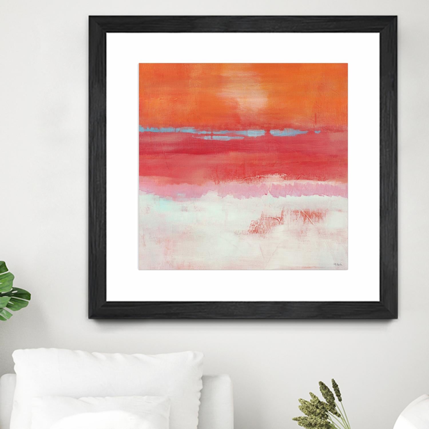 Persimmon Jump I by Jill Martin on GIANT ART - orange abstract