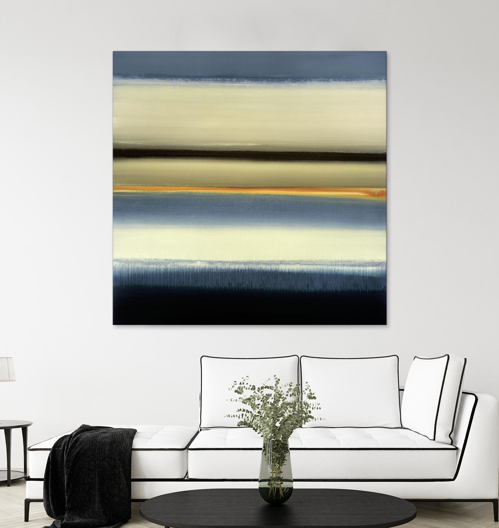 Remembering When by Lisa Ridgers on GIANT ART - beige abstract