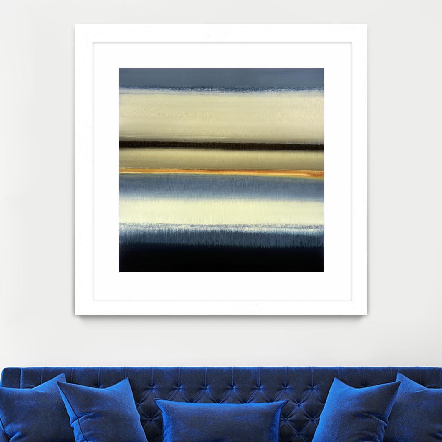 Remembering When by Lisa Ridgers on GIANT ART - beige abstract