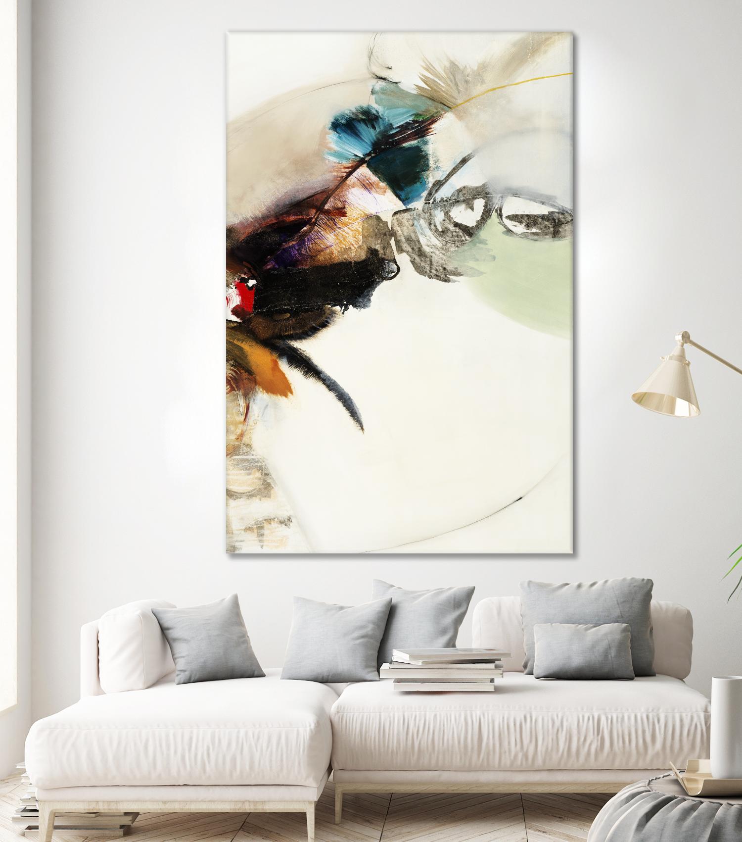 Bowery II by Sarah Stockstill on GIANT ART - black abstract