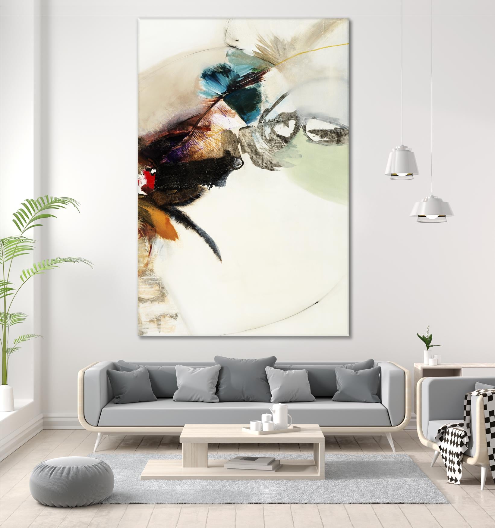 Bowery II by Sarah Stockstill on GIANT ART - black abstract