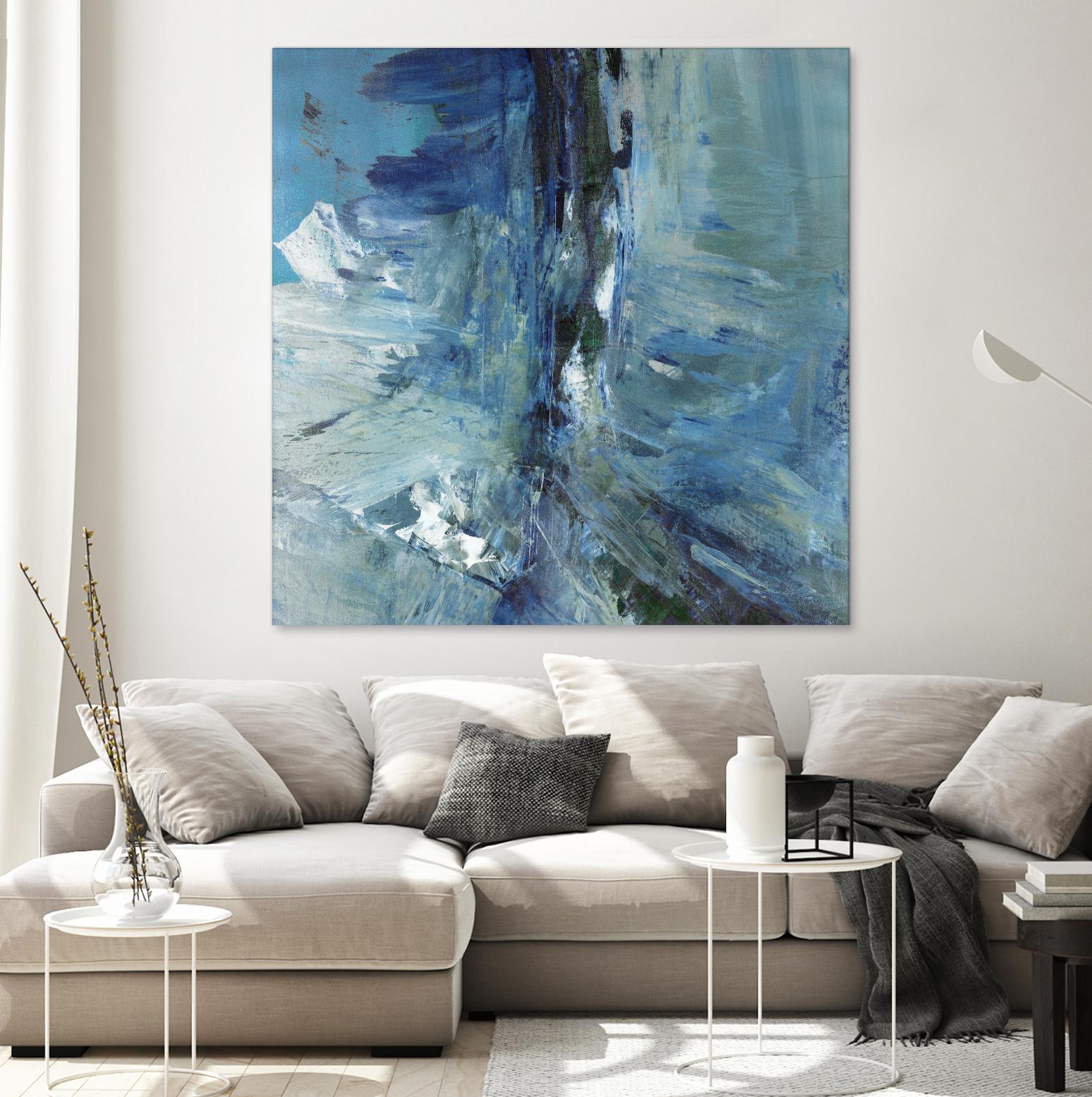 Glimpse by Sarah Stockstill on GIANT ART - black abstract