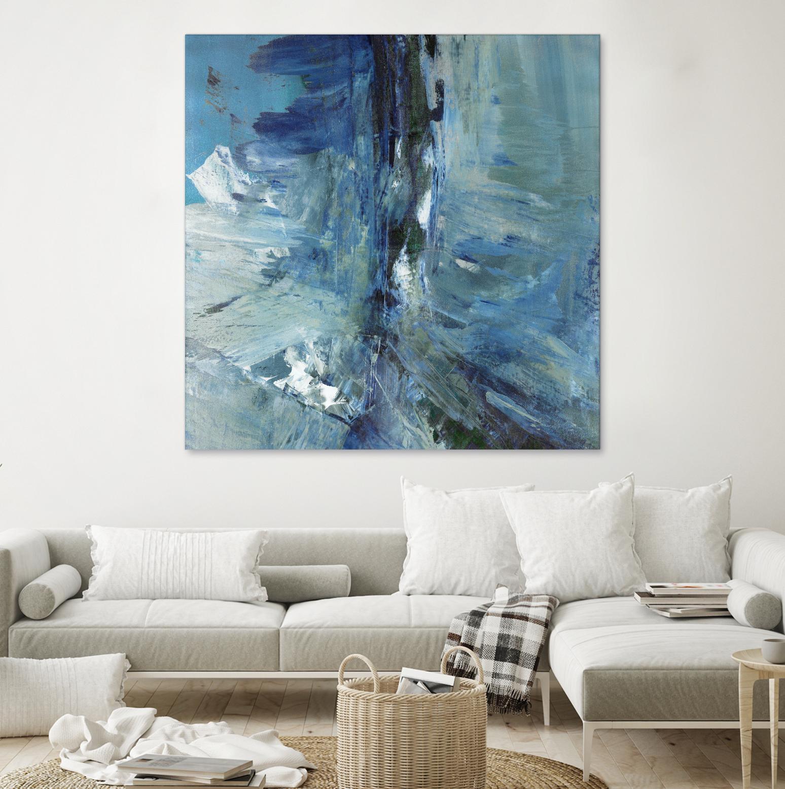 Glimpse by Sarah Stockstill on GIANT ART - black abstract