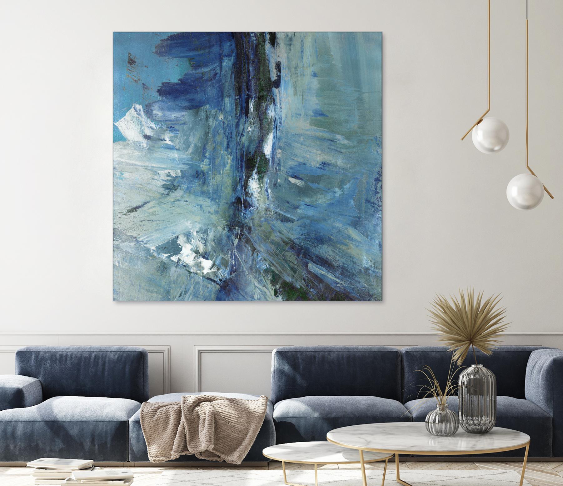 Glimpse by Sarah Stockstill on GIANT ART - black abstract