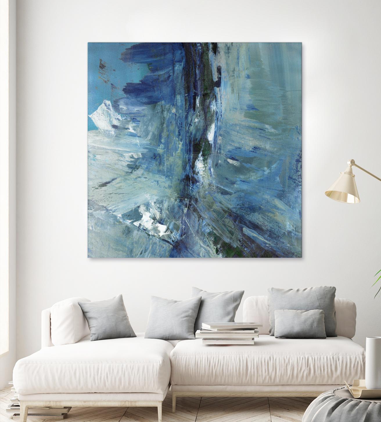 Glimpse by Sarah Stockstill on GIANT ART - black abstract