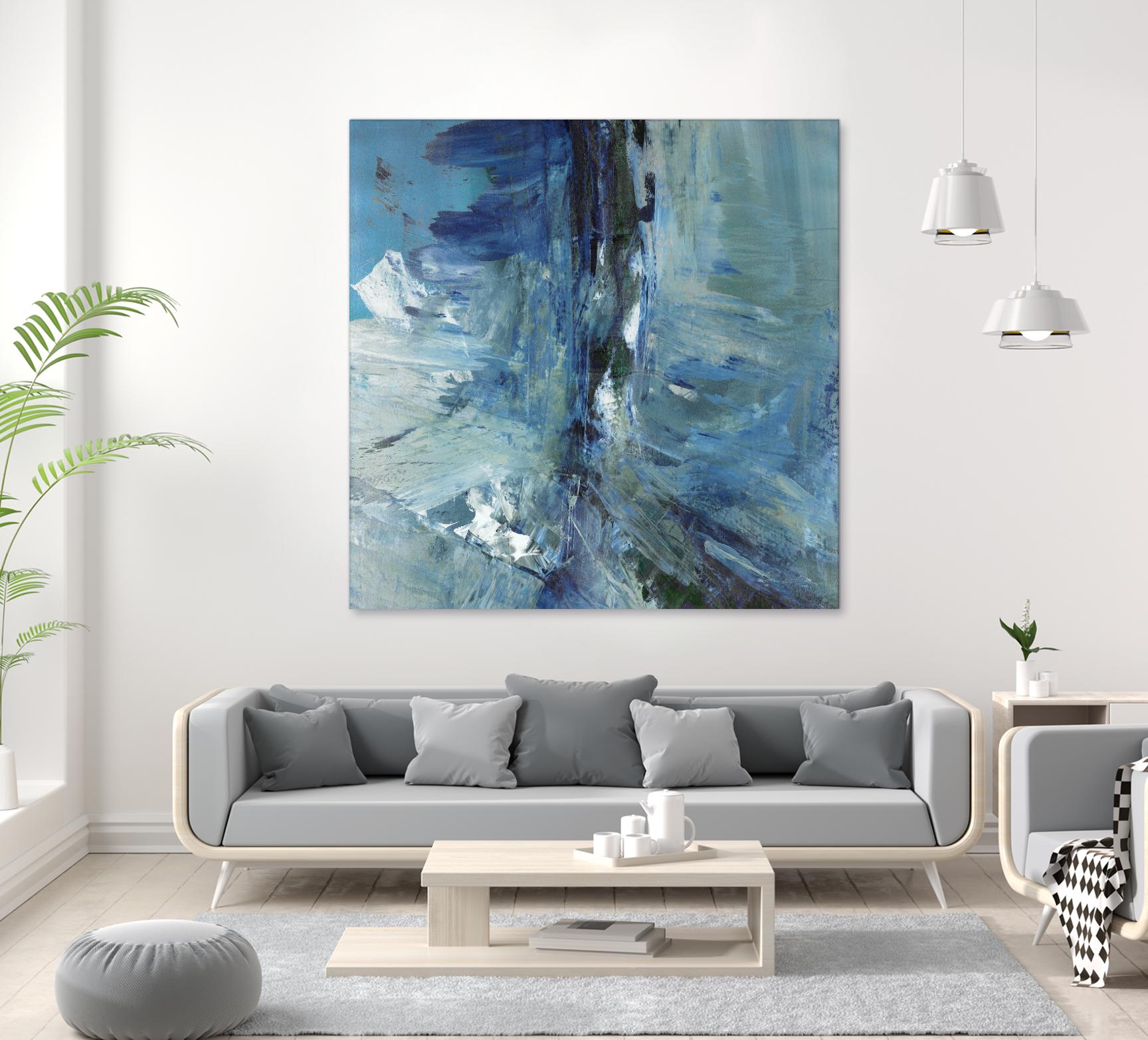 Glimpse by Sarah Stockstill on GIANT ART - black abstract