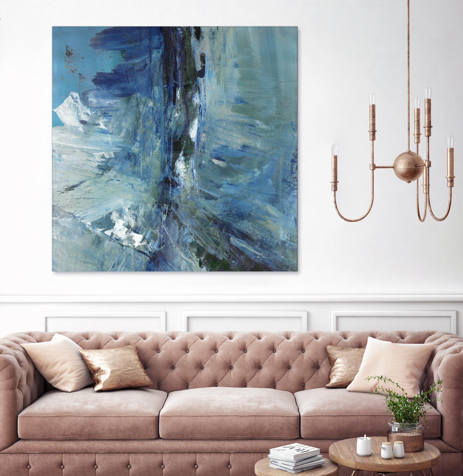 Glimpse by Sarah Stockstill on GIANT ART - black abstract