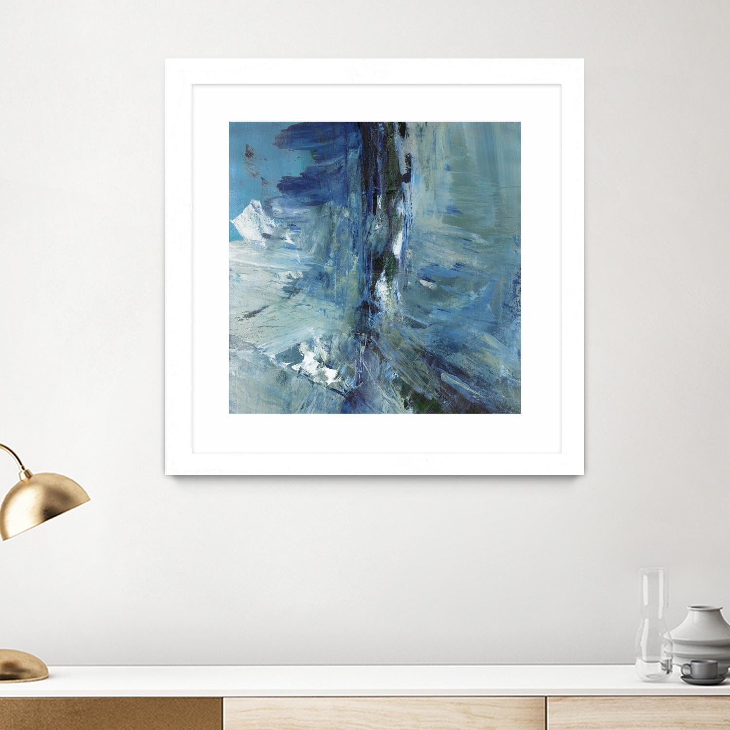 Glimpse by Sarah Stockstill on GIANT ART - black abstract