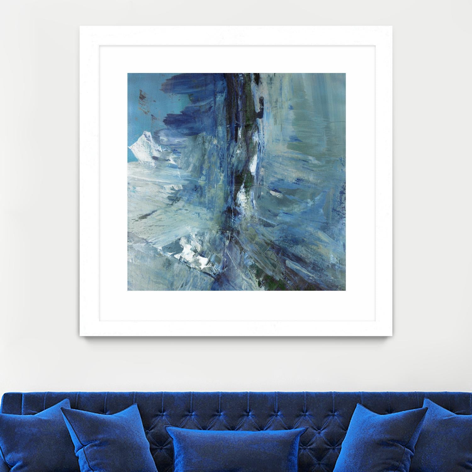 Glimpse by Sarah Stockstill on GIANT ART - black abstract