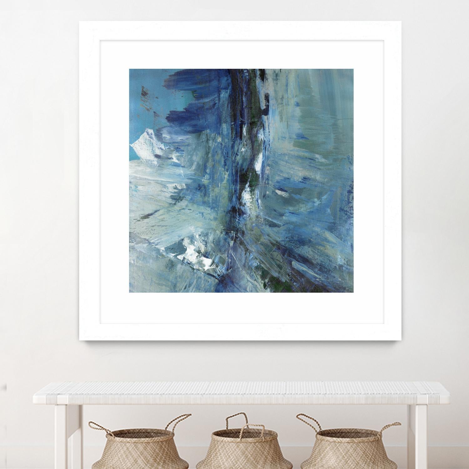 Glimpse by Sarah Stockstill on GIANT ART - black abstract