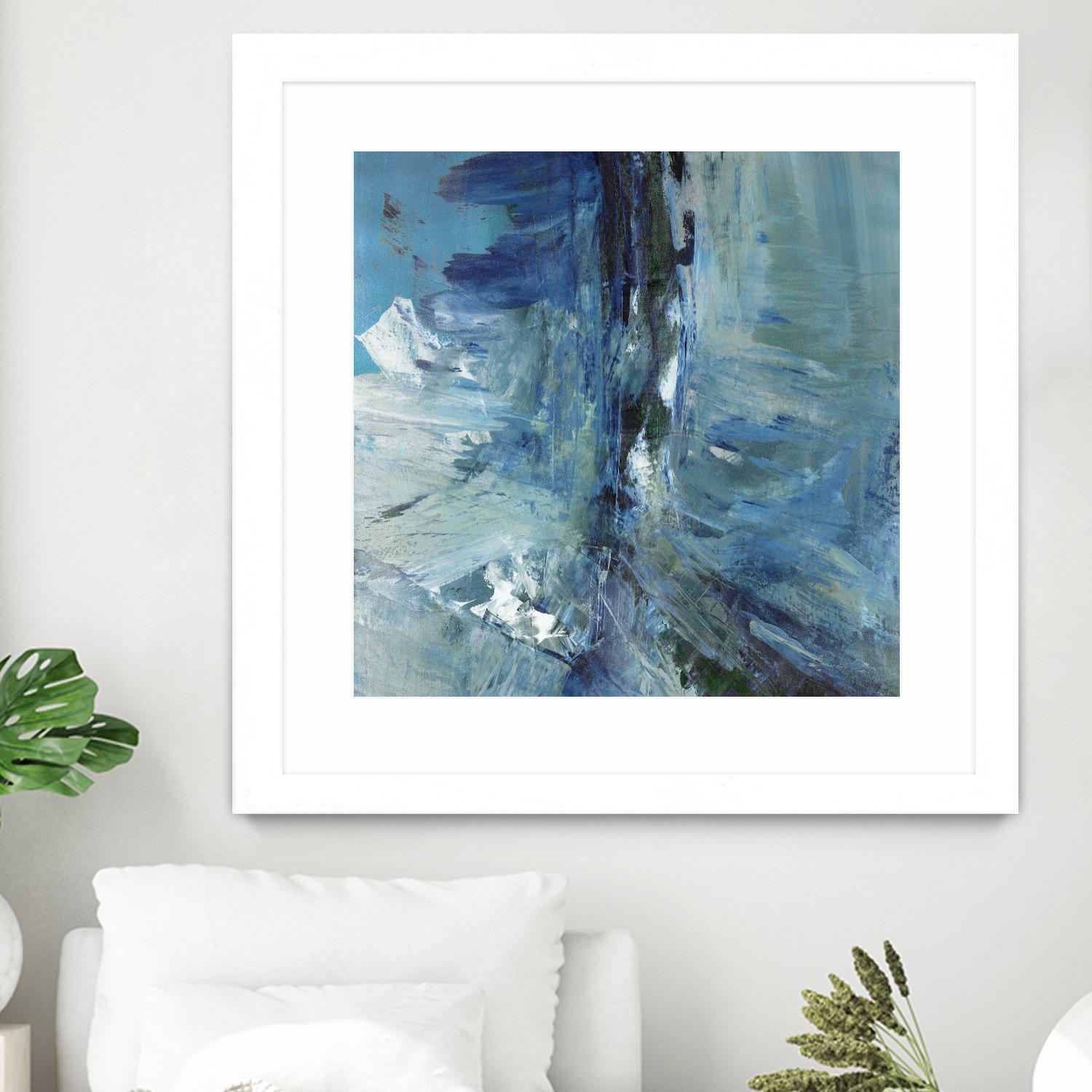 Glimpse by Sarah Stockstill on GIANT ART - black abstract