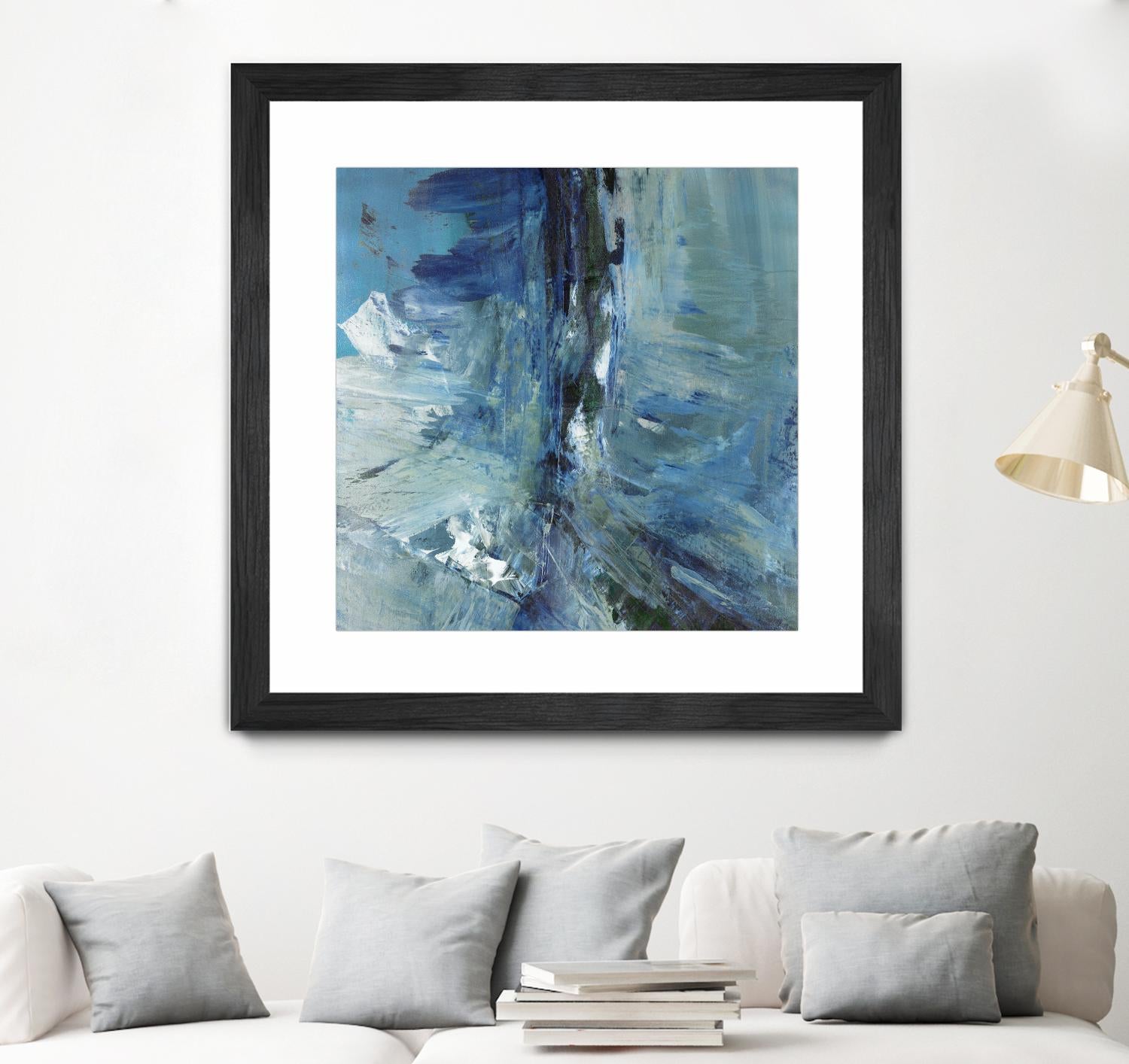 Glimpse by Sarah Stockstill on GIANT ART - black abstract