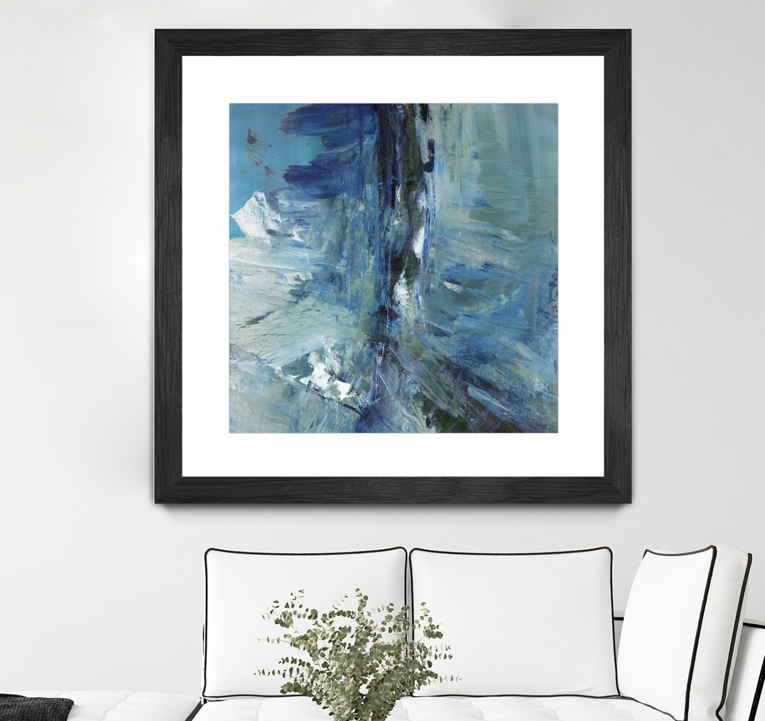 Glimpse by Sarah Stockstill on GIANT ART - black abstract