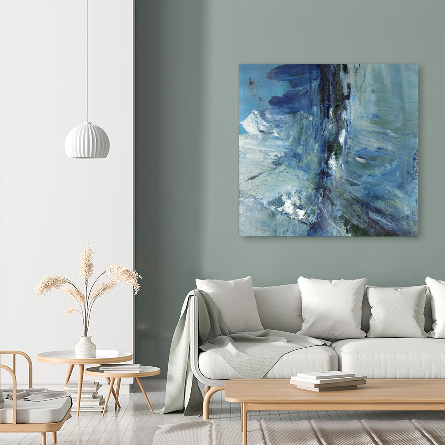 Glimpse by Sarah Stockstill on GIANT ART - black abstract