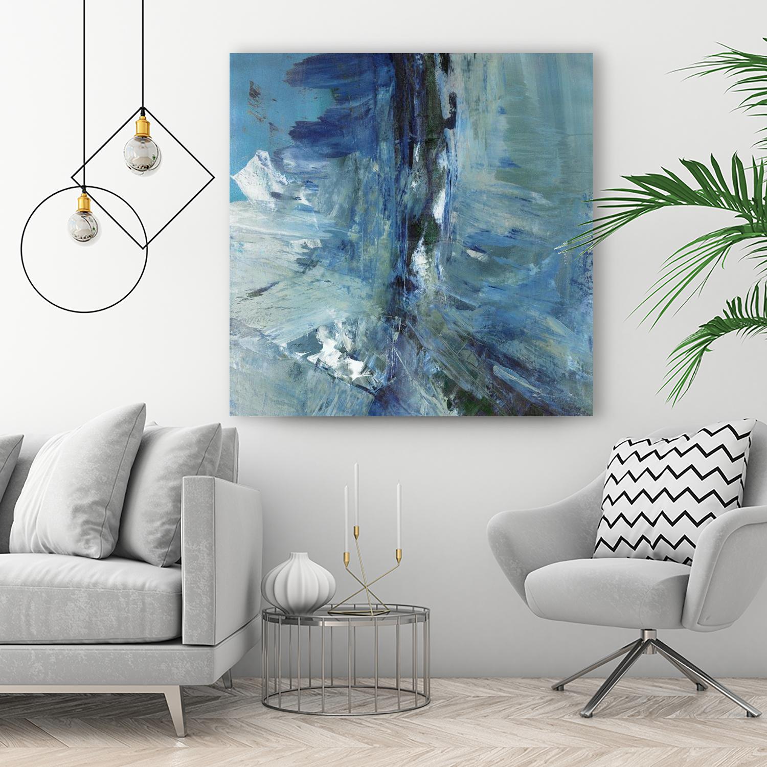 Glimpse by Sarah Stockstill on GIANT ART - black abstract