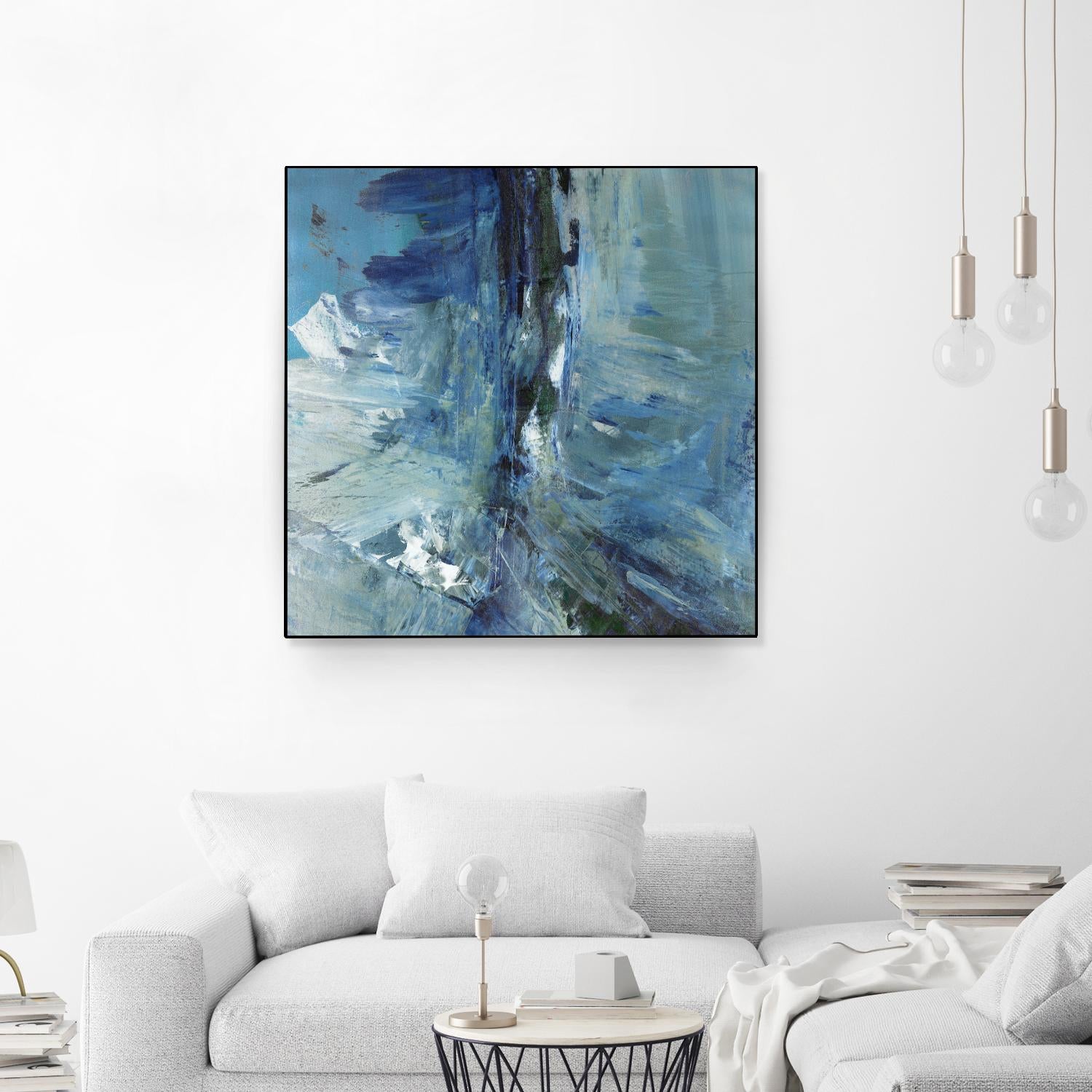 Glimpse by Sarah Stockstill on GIANT ART - black abstract