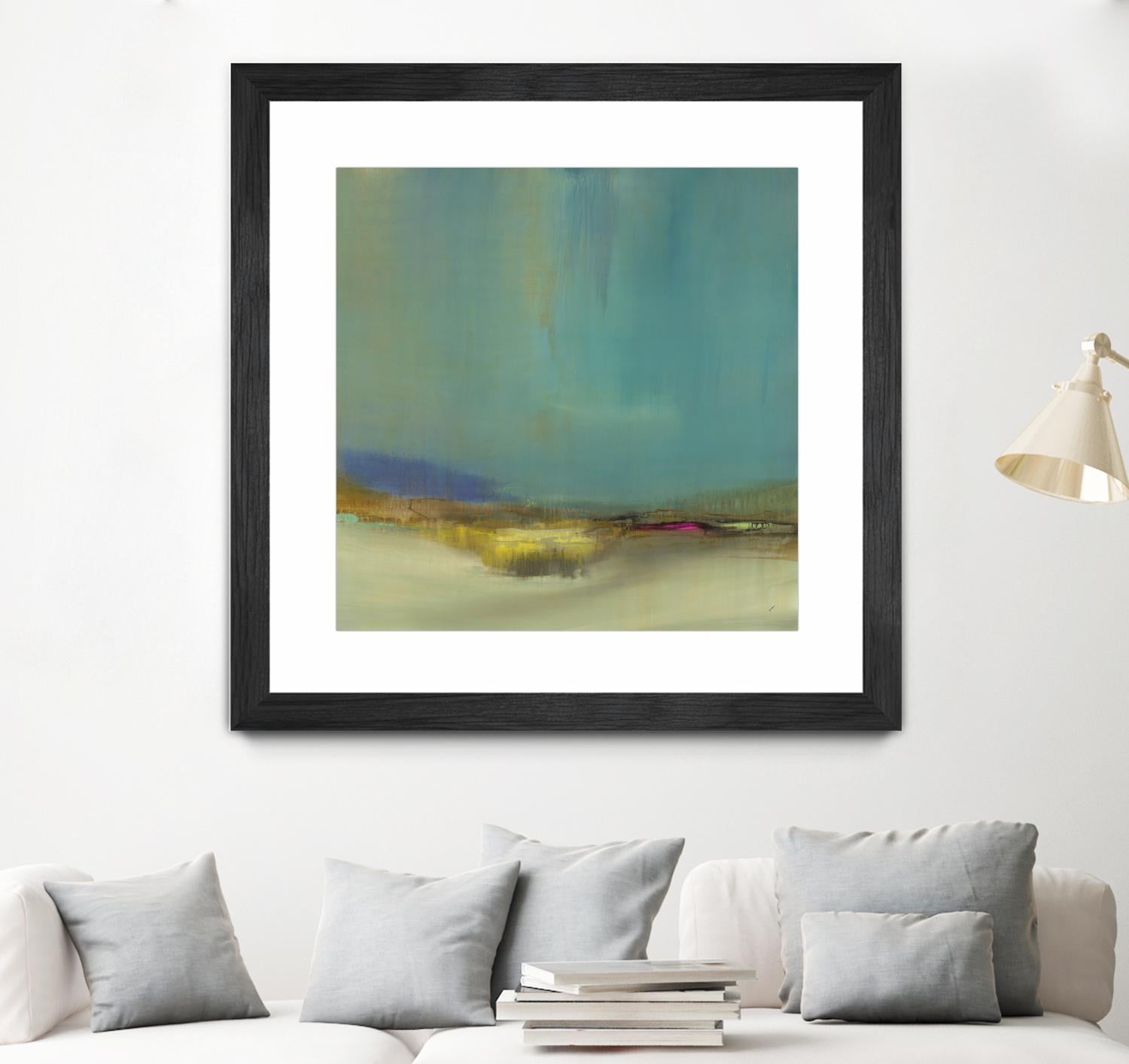 Bowery by Sarah Stockstill on GIANT ART - yellow abstract