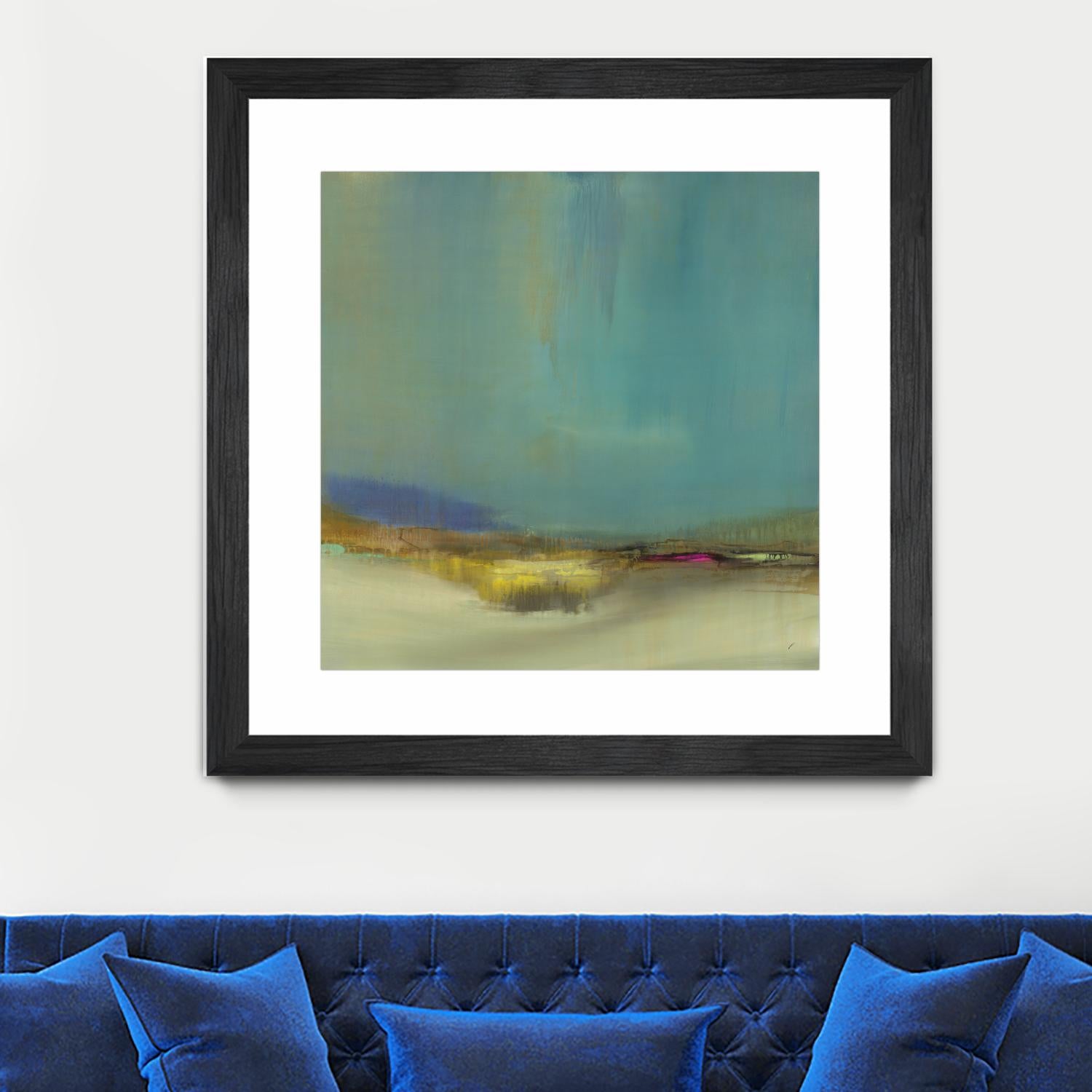 Bowery by Sarah Stockstill on GIANT ART - yellow abstract