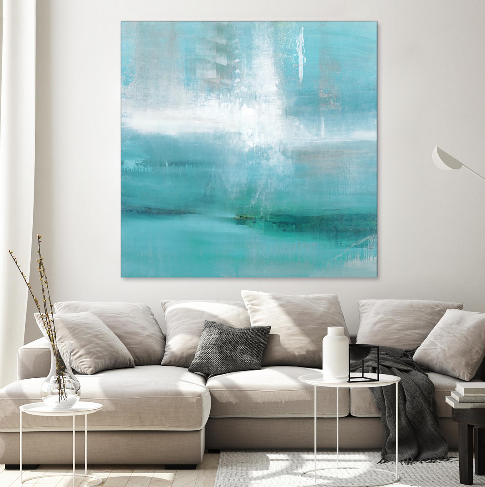 Marina by Sarah Stockstill on GIANT ART - white abstract