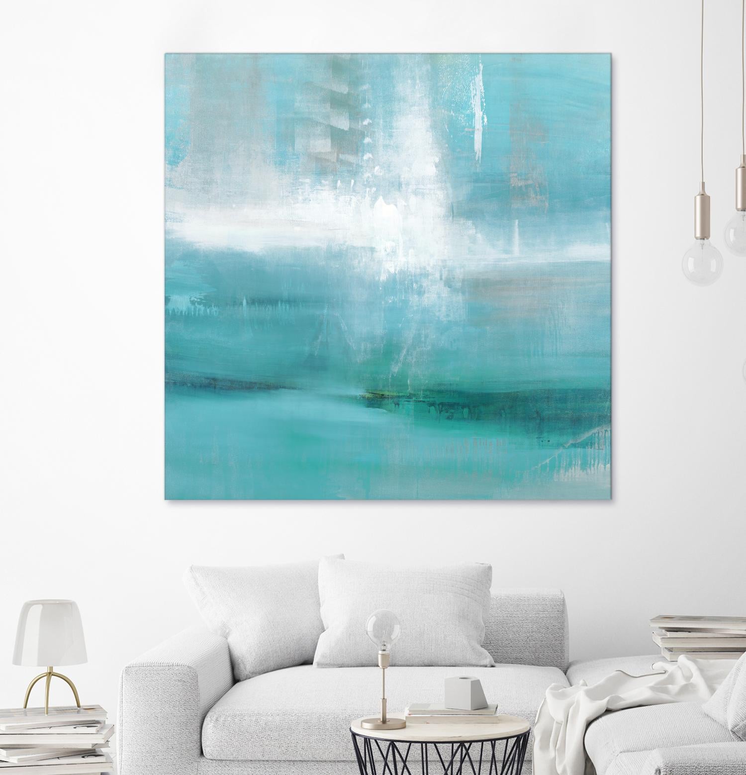 Marina by Sarah Stockstill on GIANT ART - white abstract