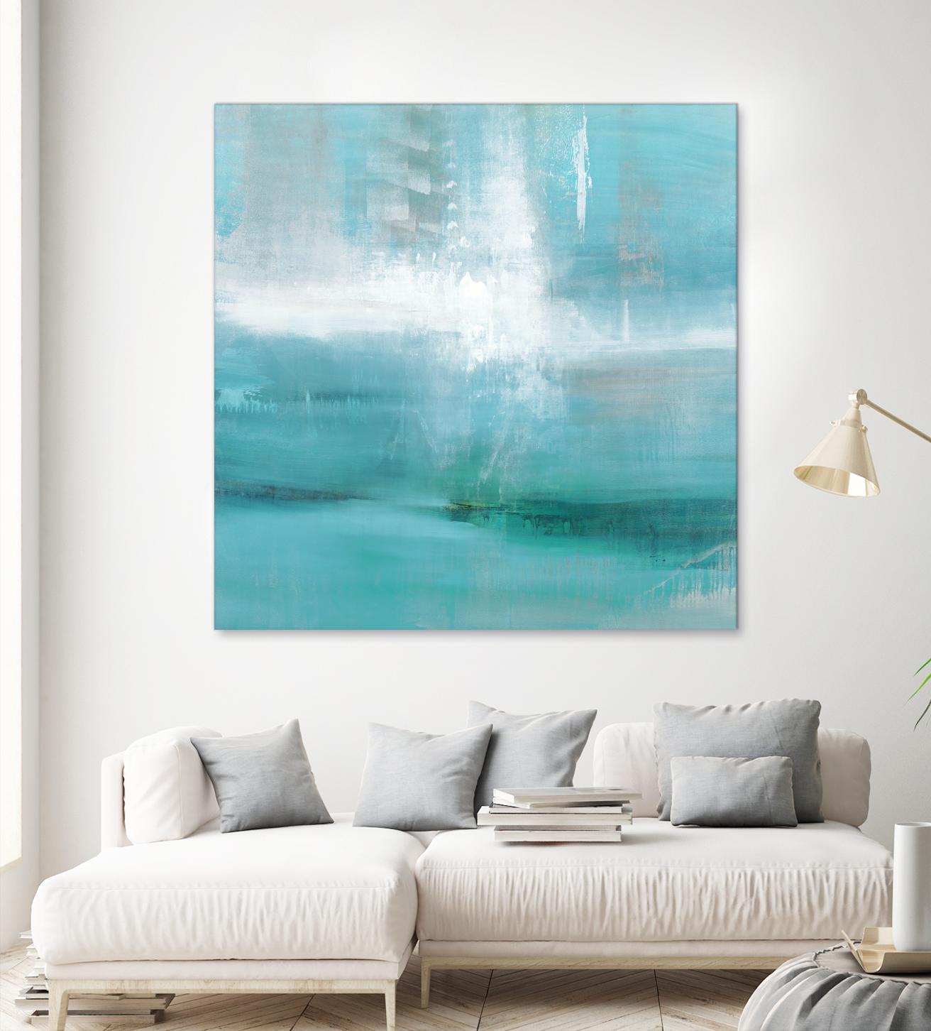 Marina by Sarah Stockstill on GIANT ART - white abstract