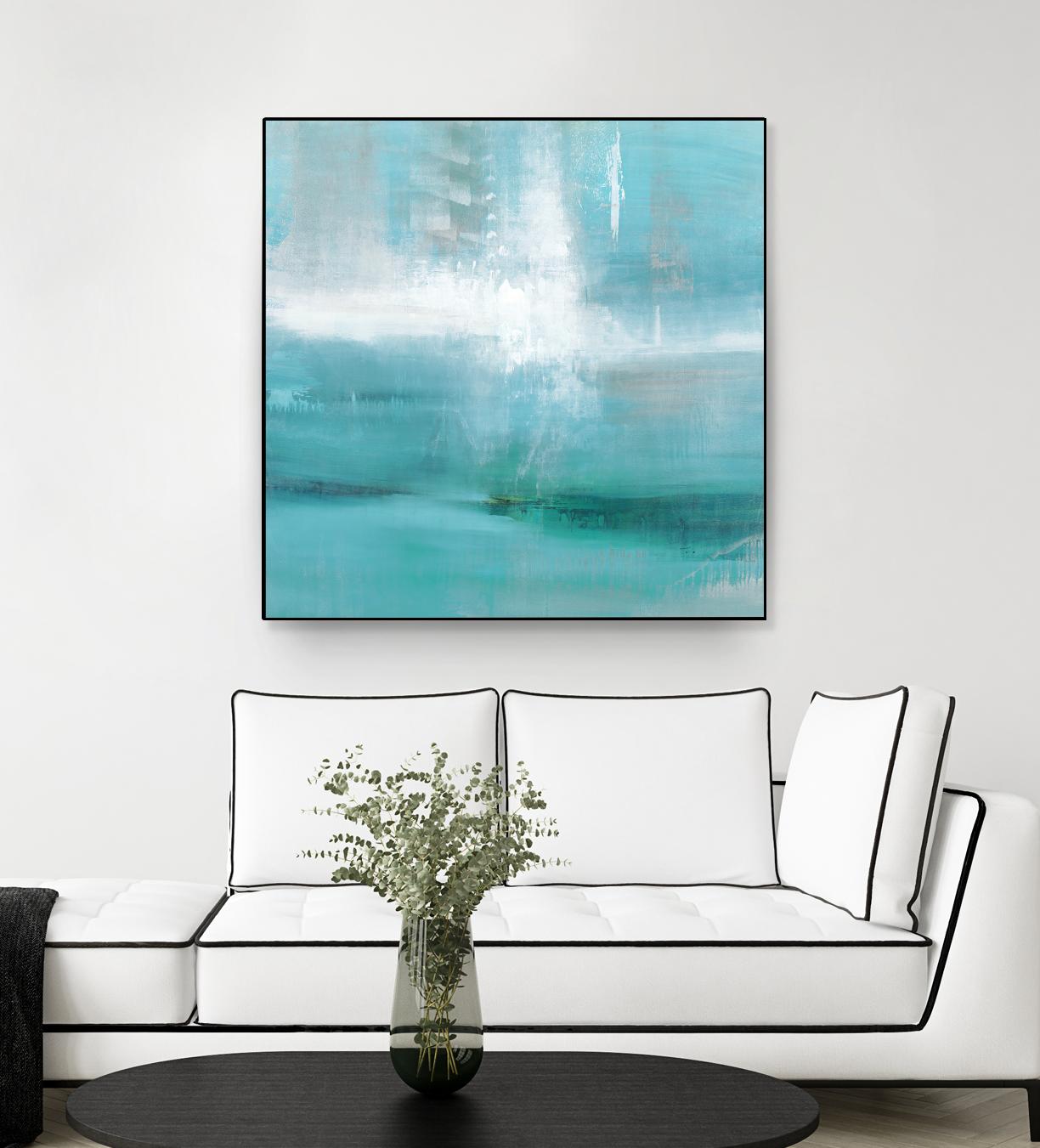 Marina by Sarah Stockstill on GIANT ART - white abstract