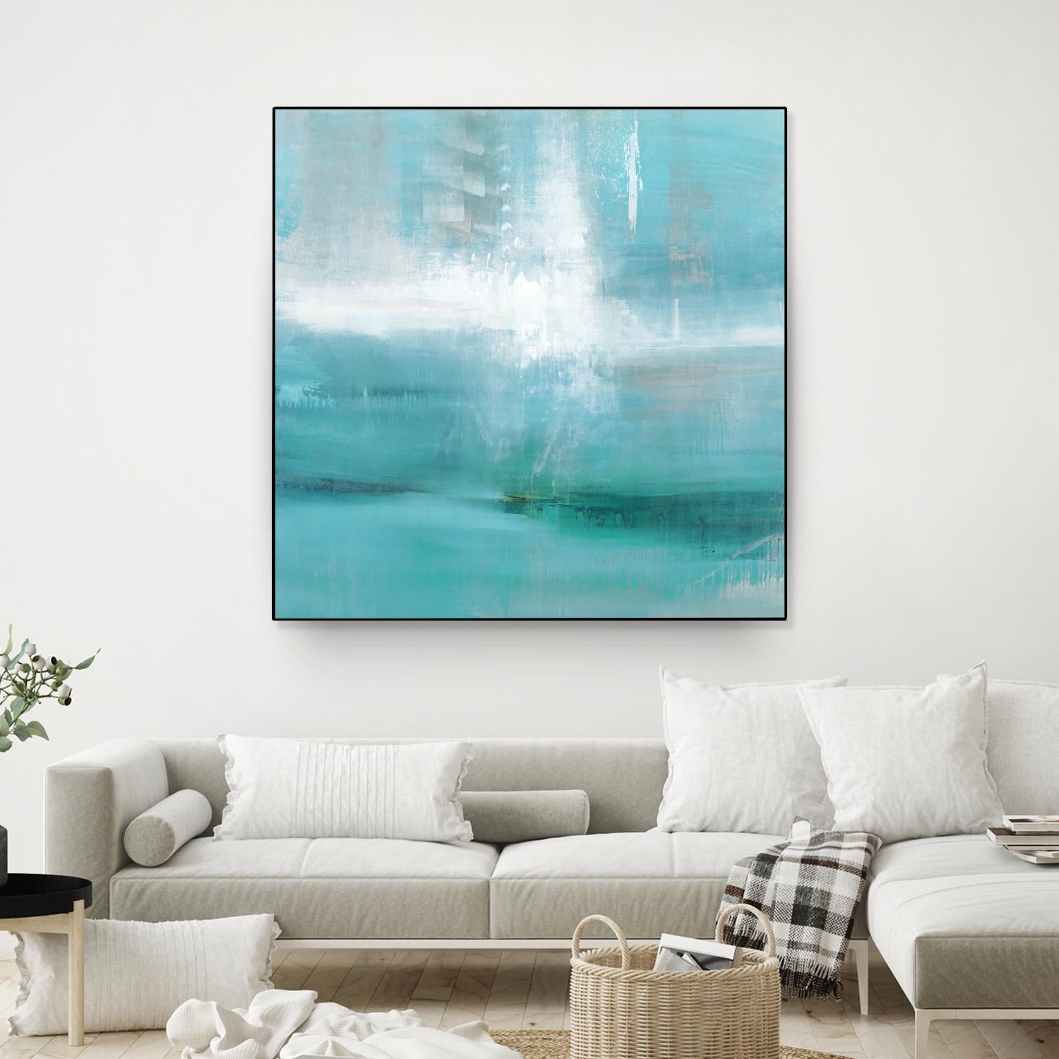 Marina by Sarah Stockstill on GIANT ART - white abstract