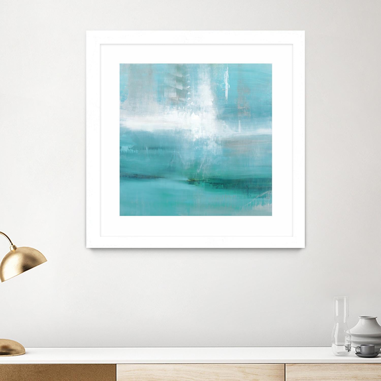 Marina by Sarah Stockstill on GIANT ART - white abstract
