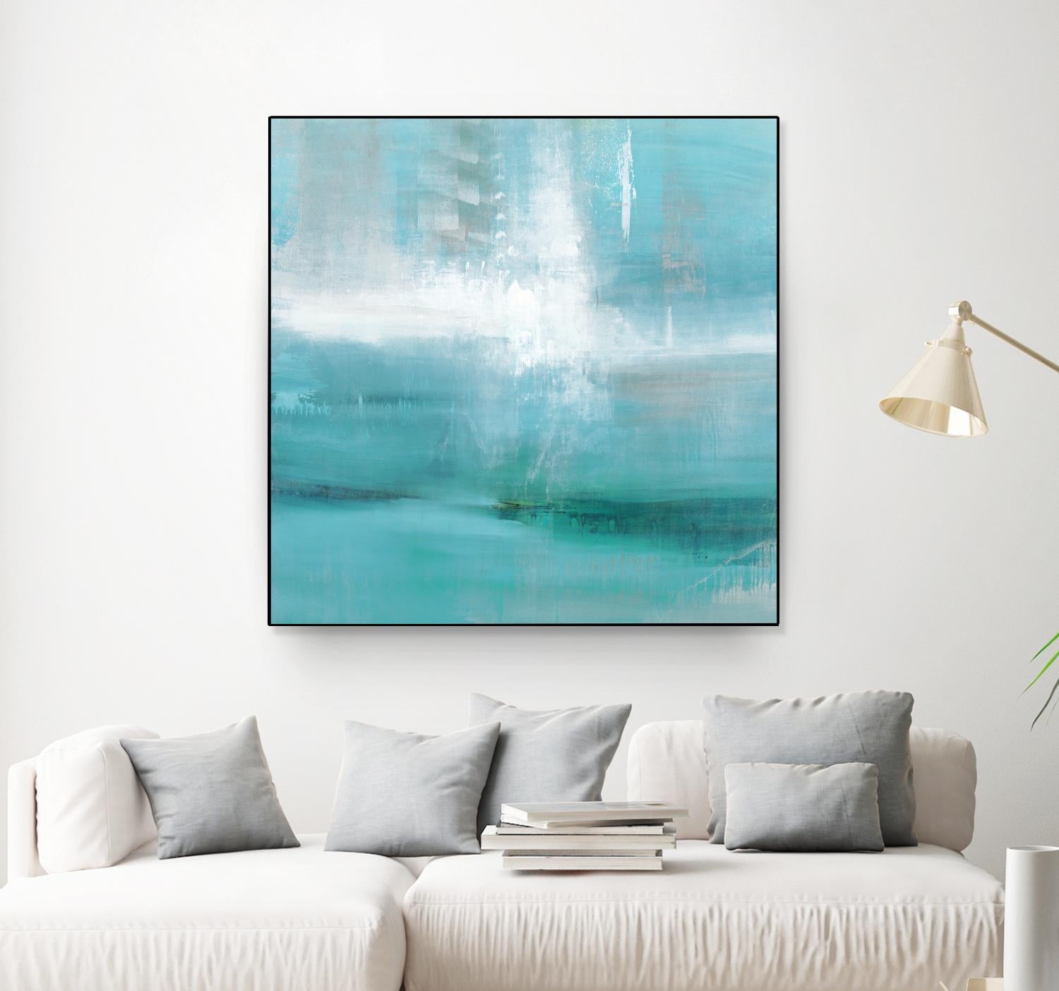Marina by Sarah Stockstill on GIANT ART - white abstract