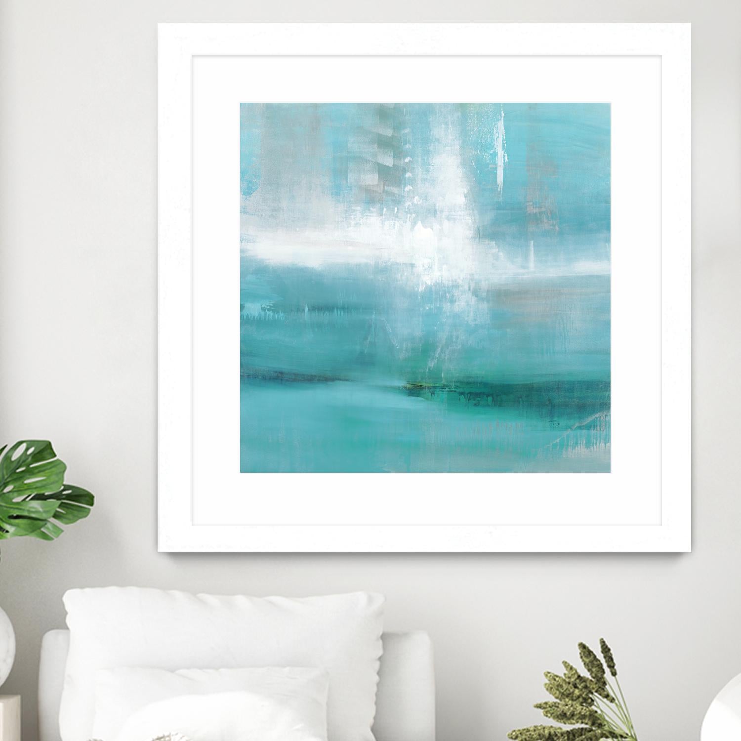 Marina by Sarah Stockstill on GIANT ART - white abstract