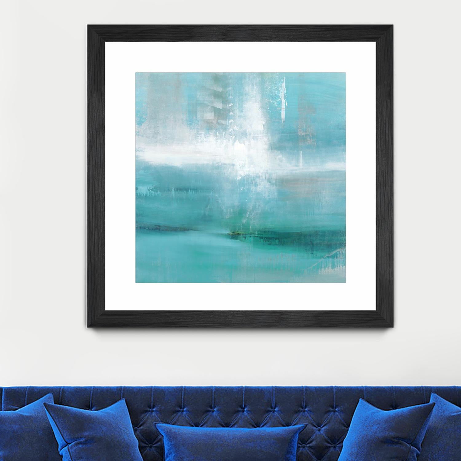 Marina by Sarah Stockstill on GIANT ART - white abstract