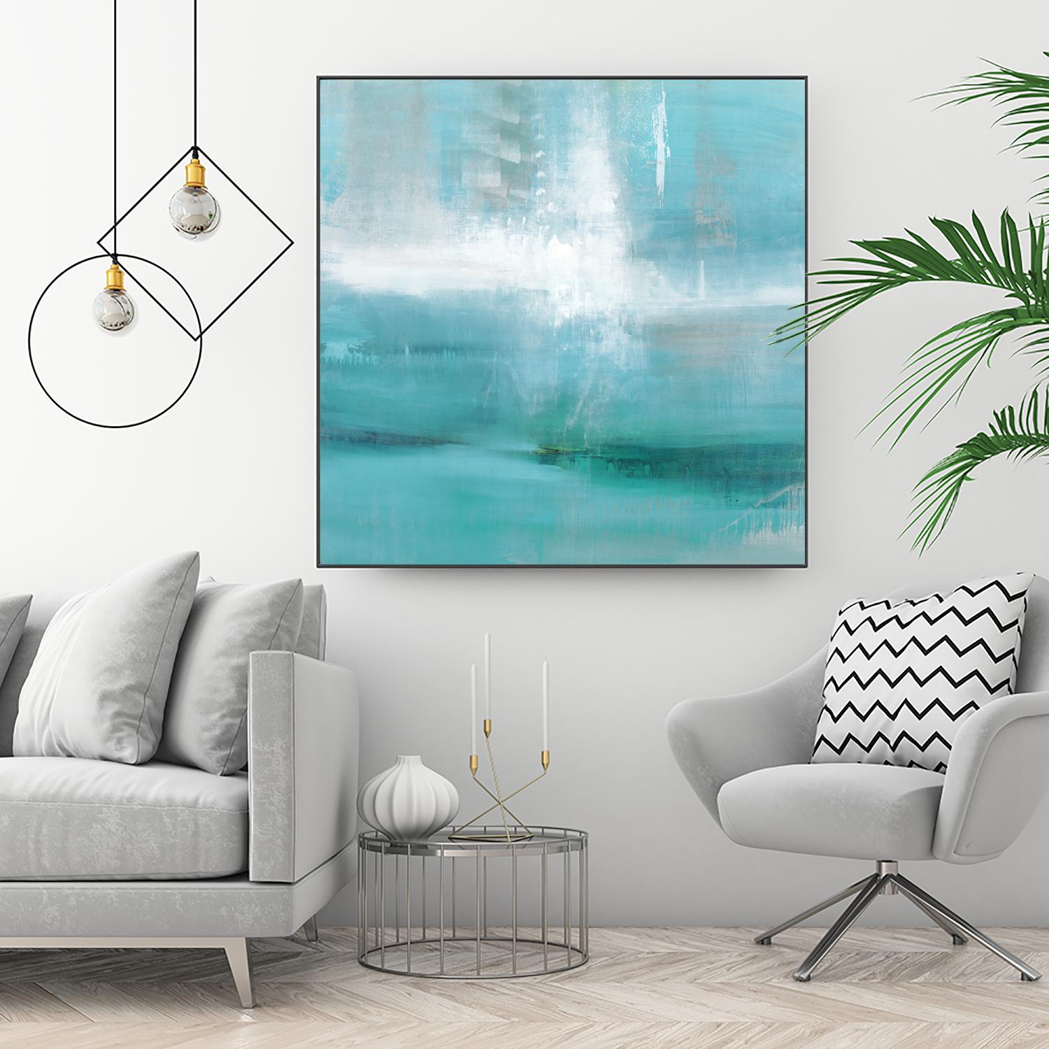 Marina by Sarah Stockstill on GIANT ART - white abstract