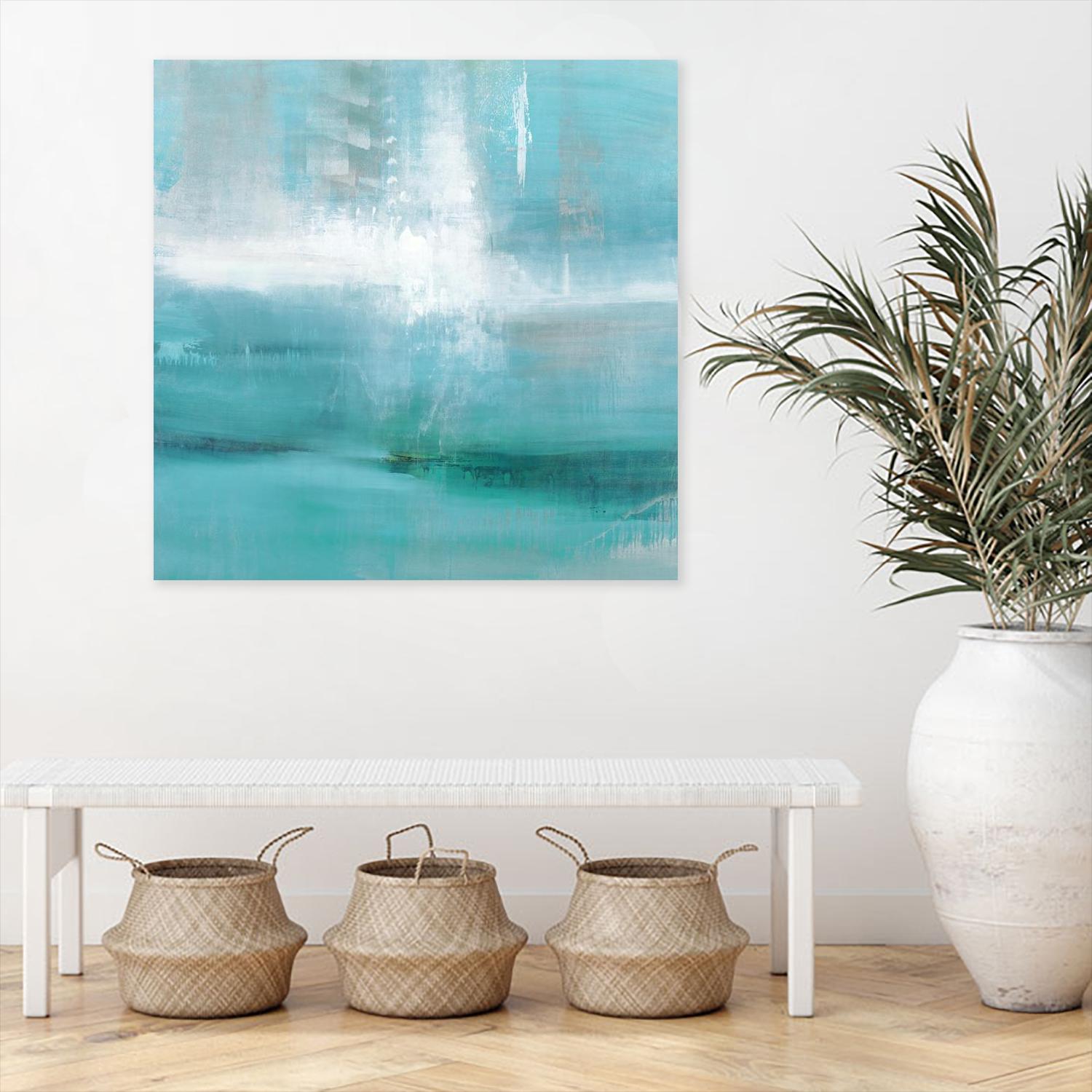 Marina by Sarah Stockstill on GIANT ART - white abstract