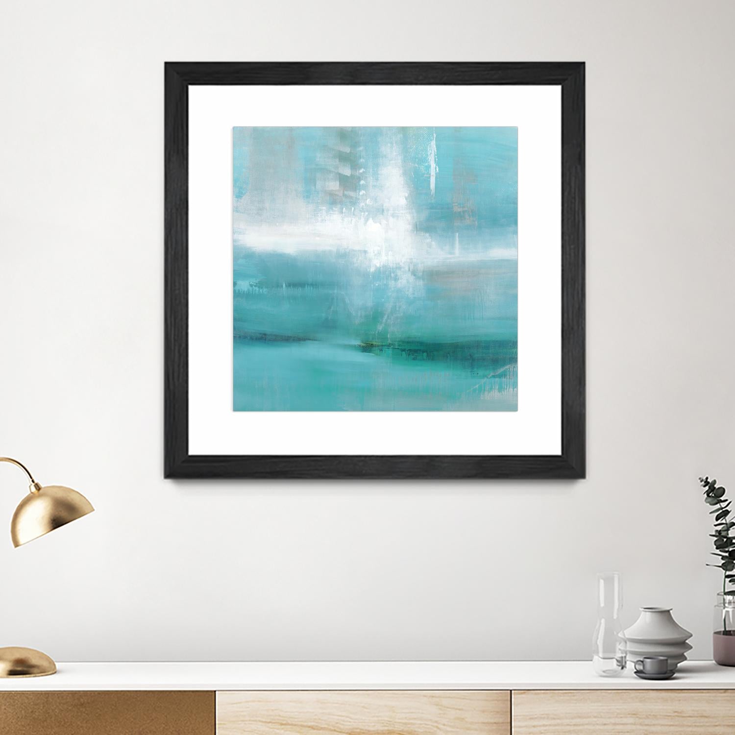 Marina by Sarah Stockstill on GIANT ART - white abstract