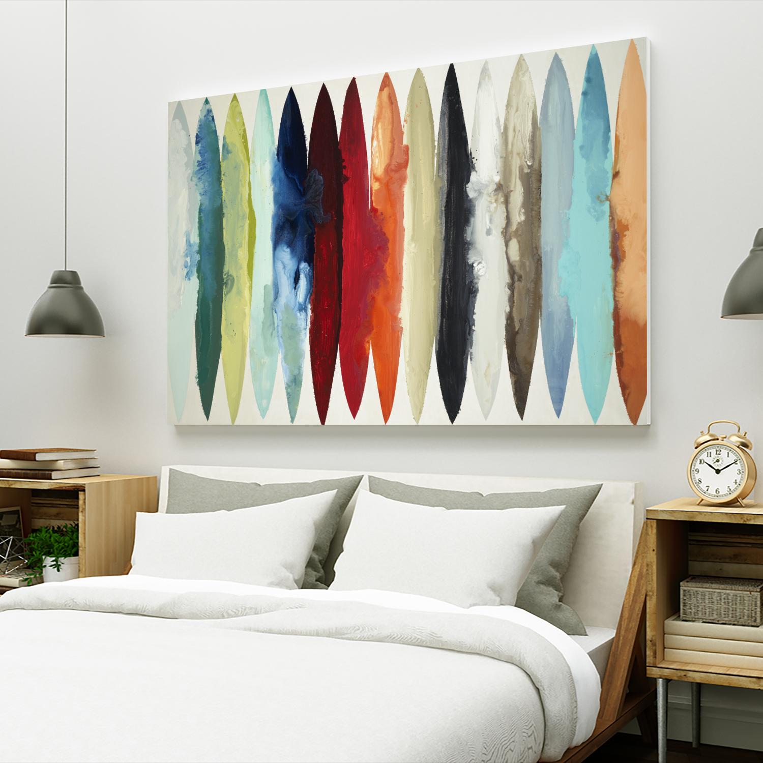 Even Flow by Randy Hibberd on GIANT ART - brights abstract