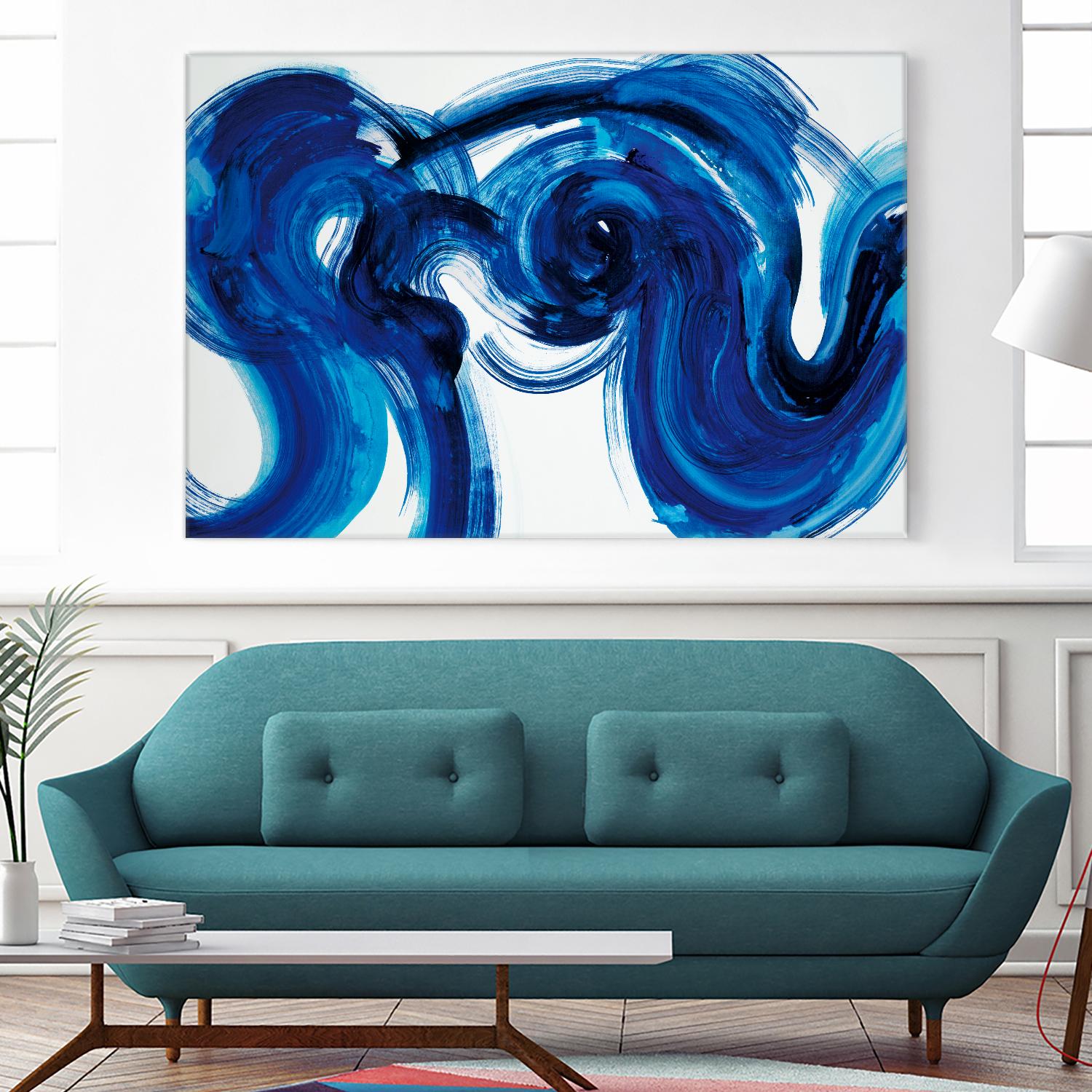 Flourish by Randy Hibberd on GIANT ART - white abstract