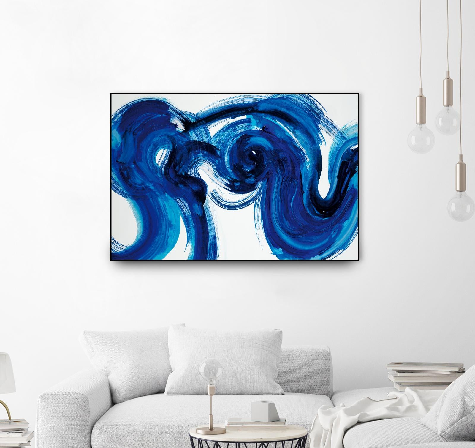 Flourish by Randy Hibberd on GIANT ART - white abstract
