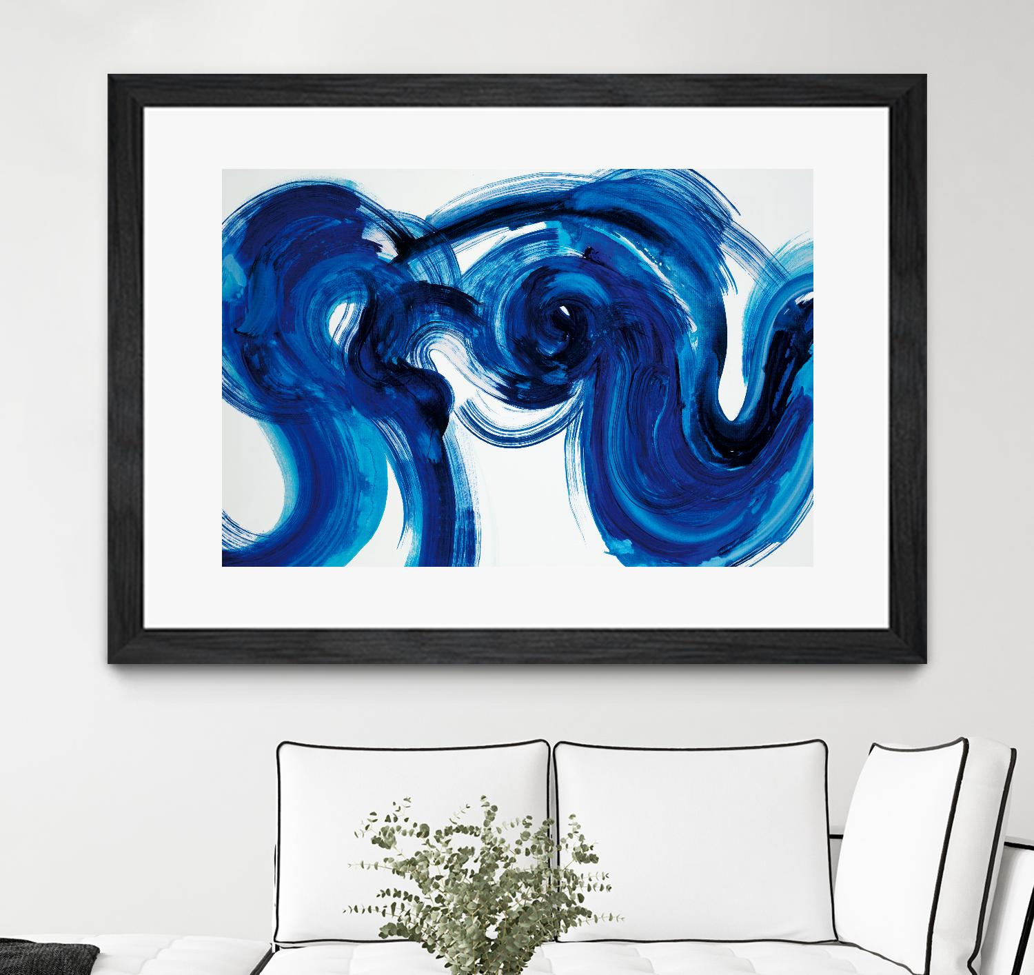 Flourish by Randy Hibberd on GIANT ART - white abstract