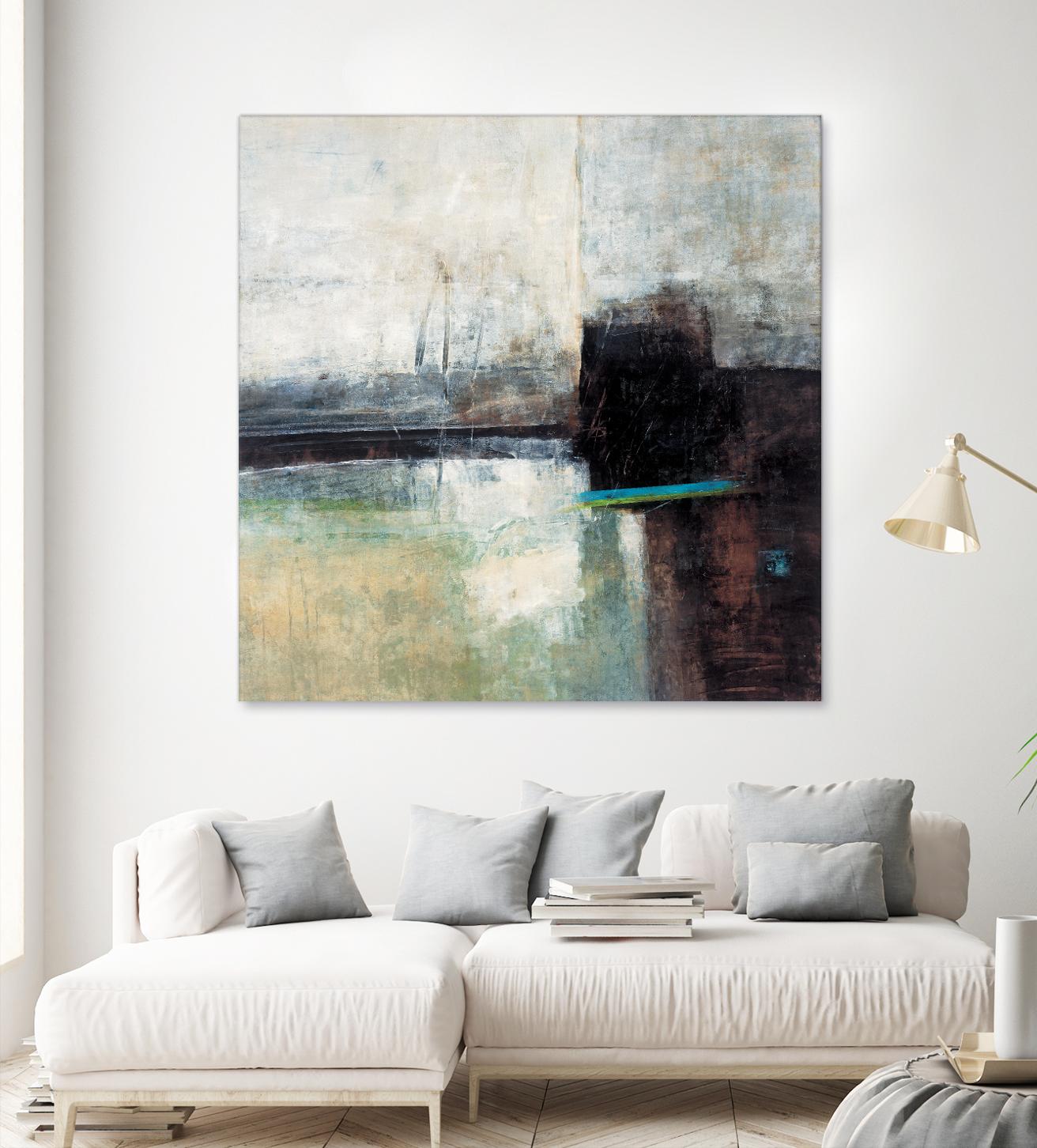 Composure II by Jodi Maas on GIANT ART - beige abstract