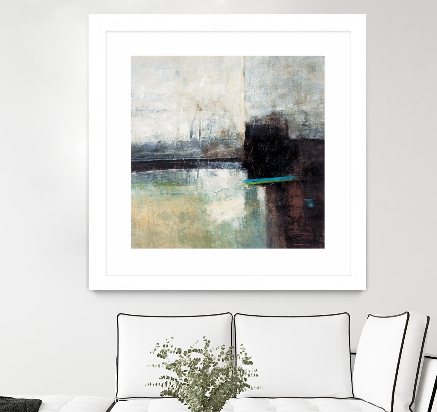 Composure II by Jodi Maas on GIANT ART - beige abstract