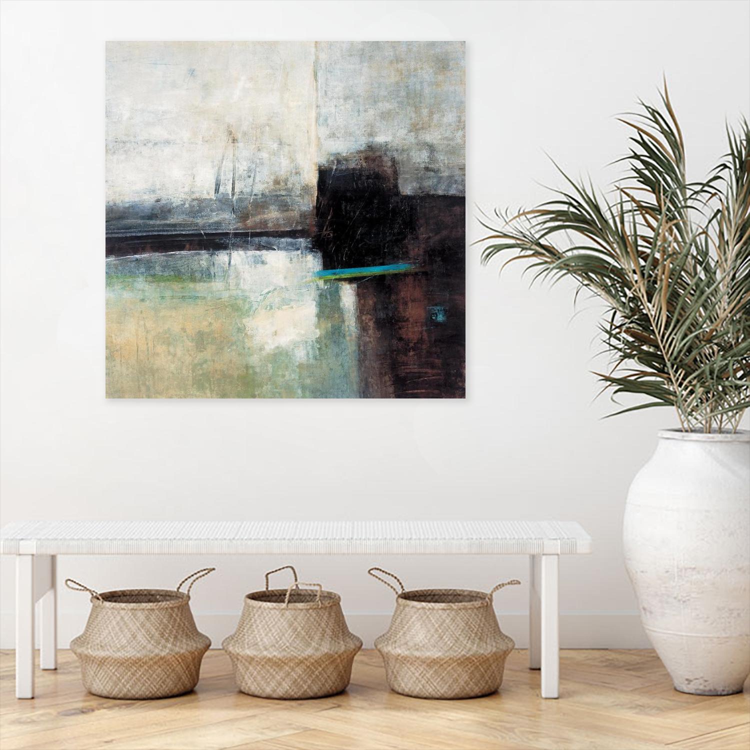 Composure II by Jodi Maas on GIANT ART - beige abstract