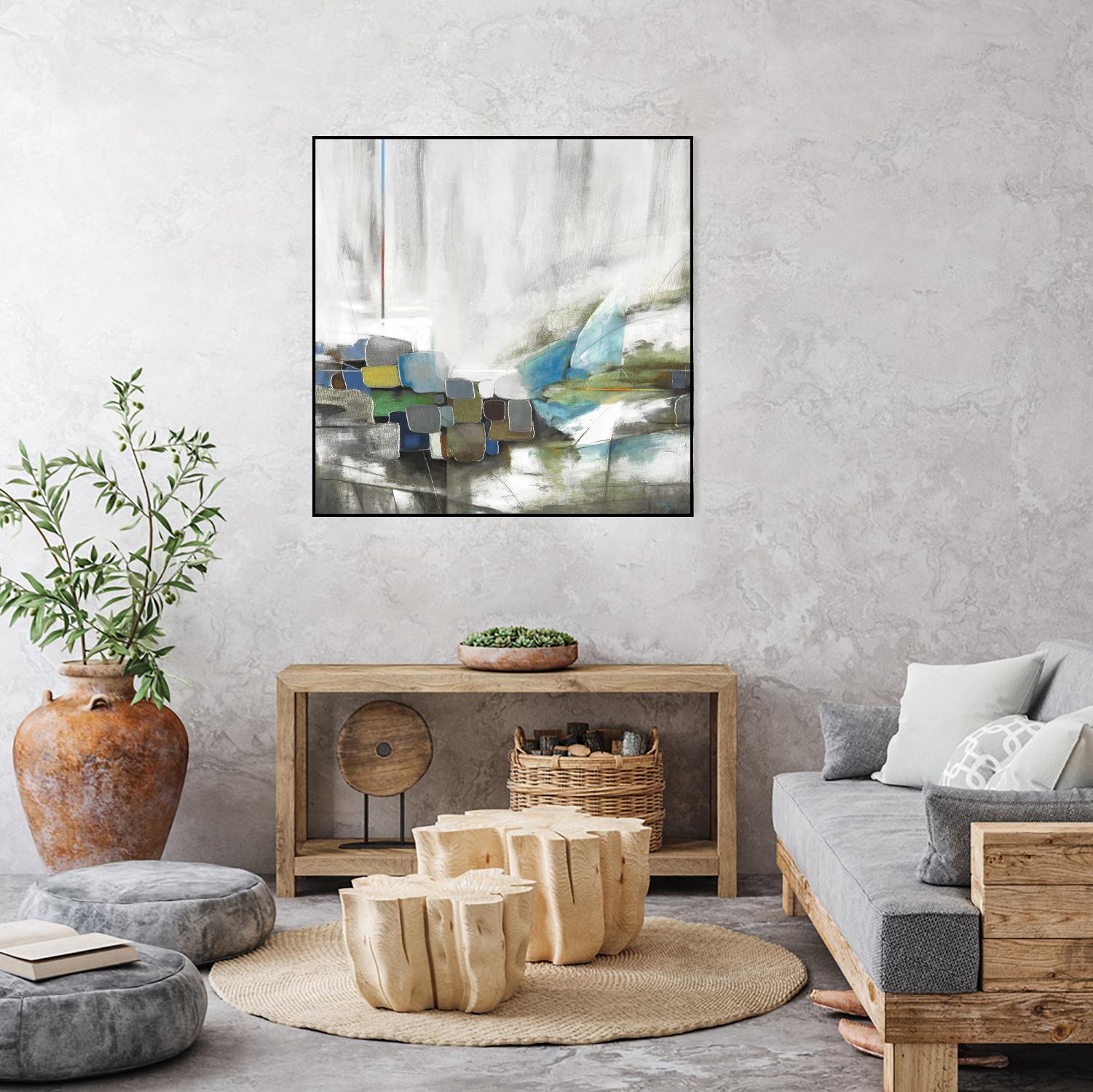 Custom Riviera by Pablo Rojero on GIANT ART - neutrals abstract