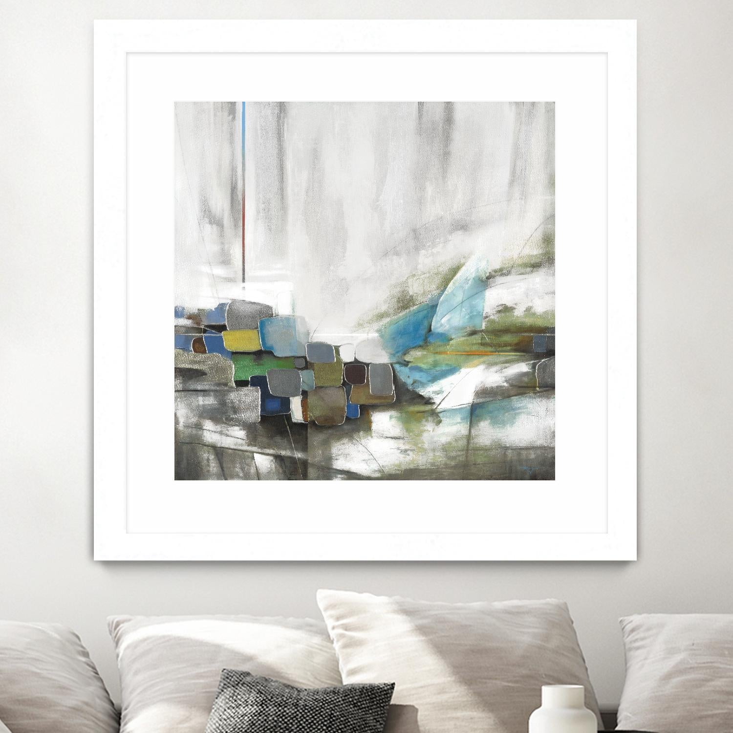 Custom Riviera by Pablo Rojero on GIANT ART - neutrals abstract