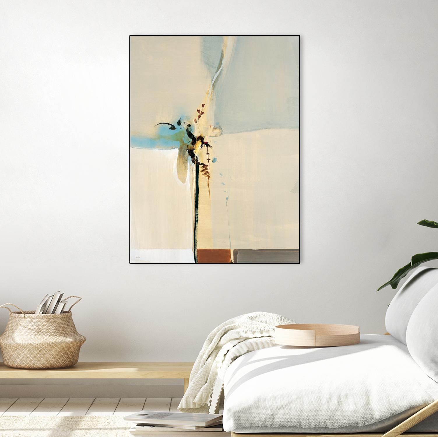 Light Fast III by Sarah Stockstill on GIANT ART - blue abstract